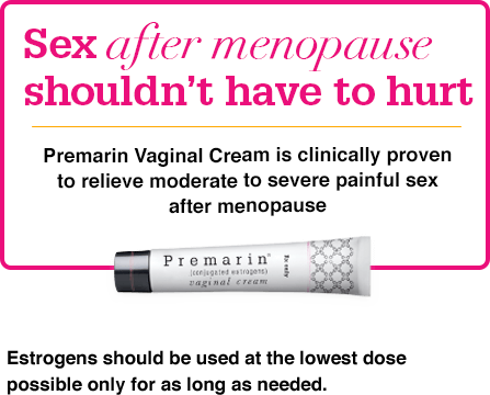 PREMARIN® (conjugated estrogens) Vaginal Cream Risk Info